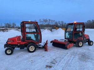 RST Sidewalk snow clearing machines